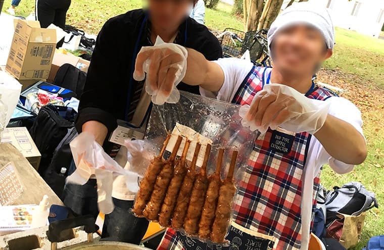 【模擬店】560本完売!